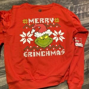 Grinch Red Sweater - Merry Grinchmas